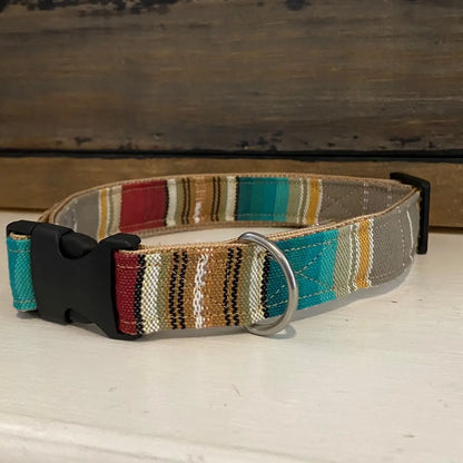 Rio Serape Striped Dog Collar