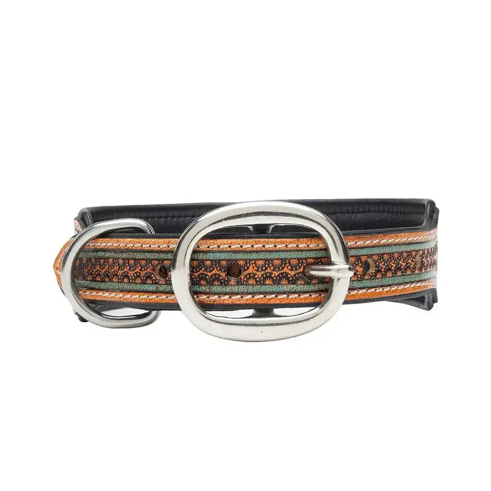 Trusted Amigo Hand-Tooled Dog Collar
