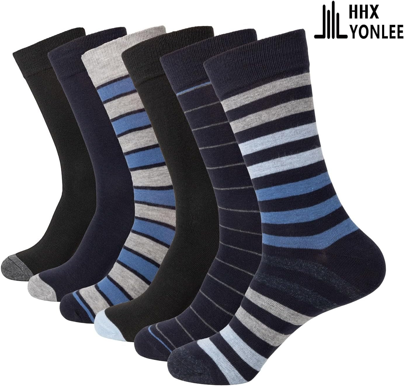 Dress Crew Socks Size 10-13/6-9 | Argyle Colorful Cotton Happy Socks 5/6/10 Pairs