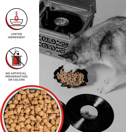 Nourish Your Pup with Liberty Freeze-Dried Beef Dog Food Topper & Treats – 98% Meat & Organs, No Refrigeration Needed, Made in the USA, 12 Oz