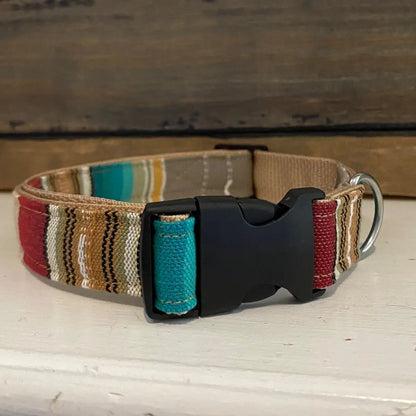 Rio Serape Striped Dog Collar