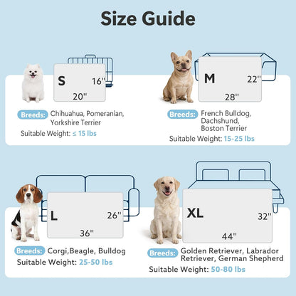 Cooling Mat for Dogs, Q-Max>0.5 Instant Temp Drop Dog Cooling Mats for Puppy & Cats, Cooling Pad for Dog - Indoor Outdoor Travel Use, Snag Resistant，Machine Washable & Anti-Slip, 20"X16" Grey